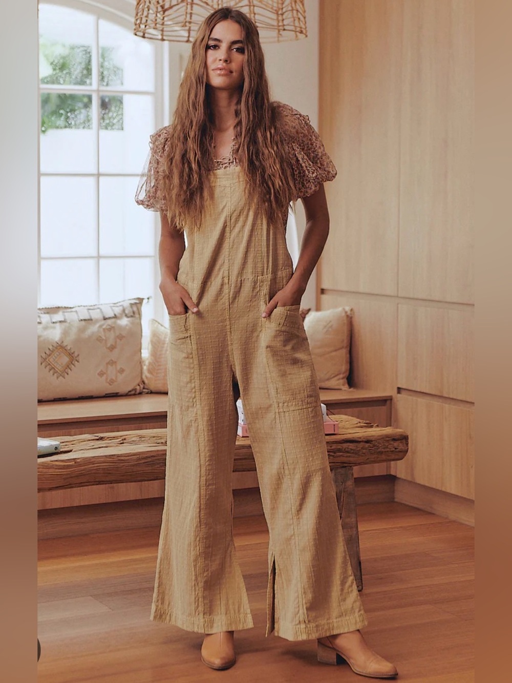 Free People Savannah Overalls